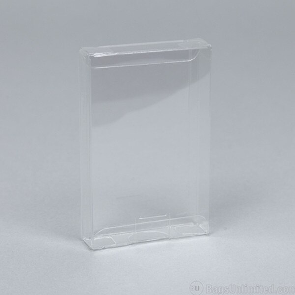 Crystal-clear audio cassette case p